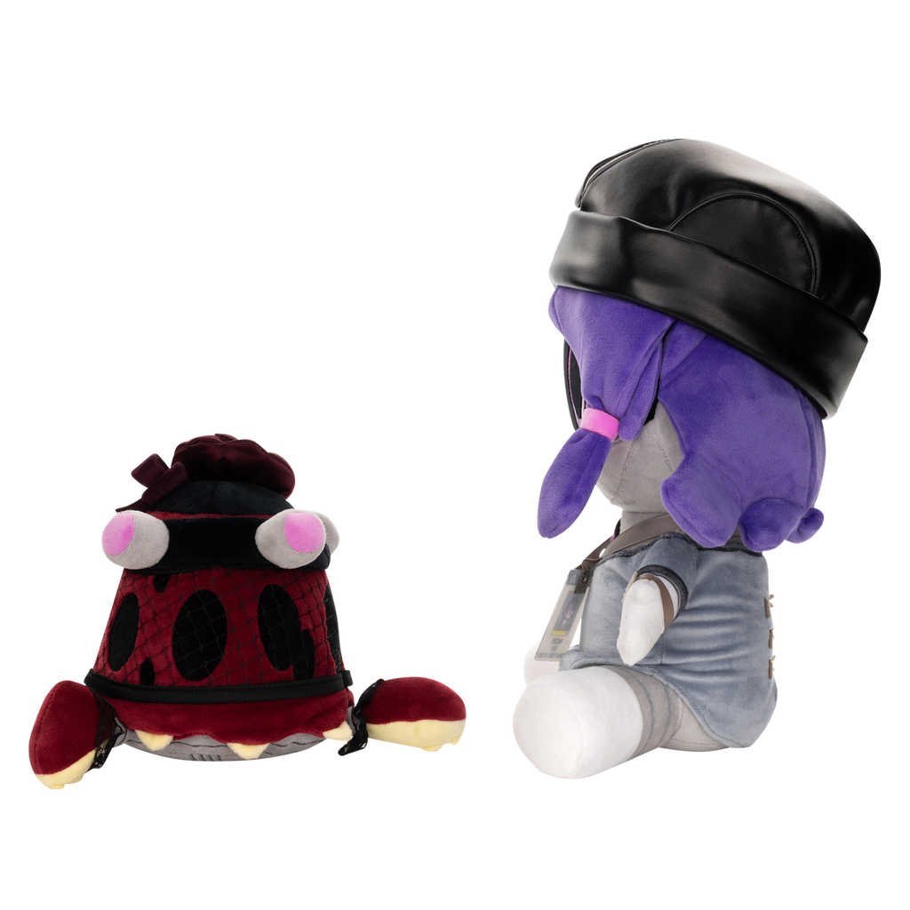 Nori and Heart Plushes