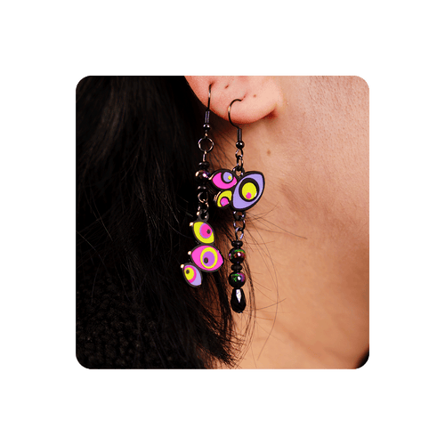 Digital Circus Earring Set